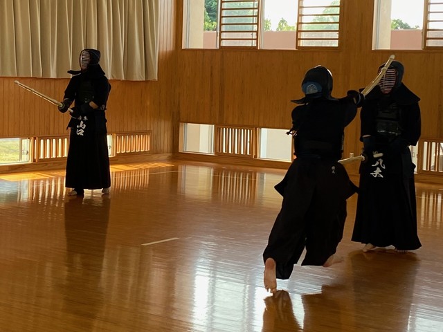 剣道部　練習風景