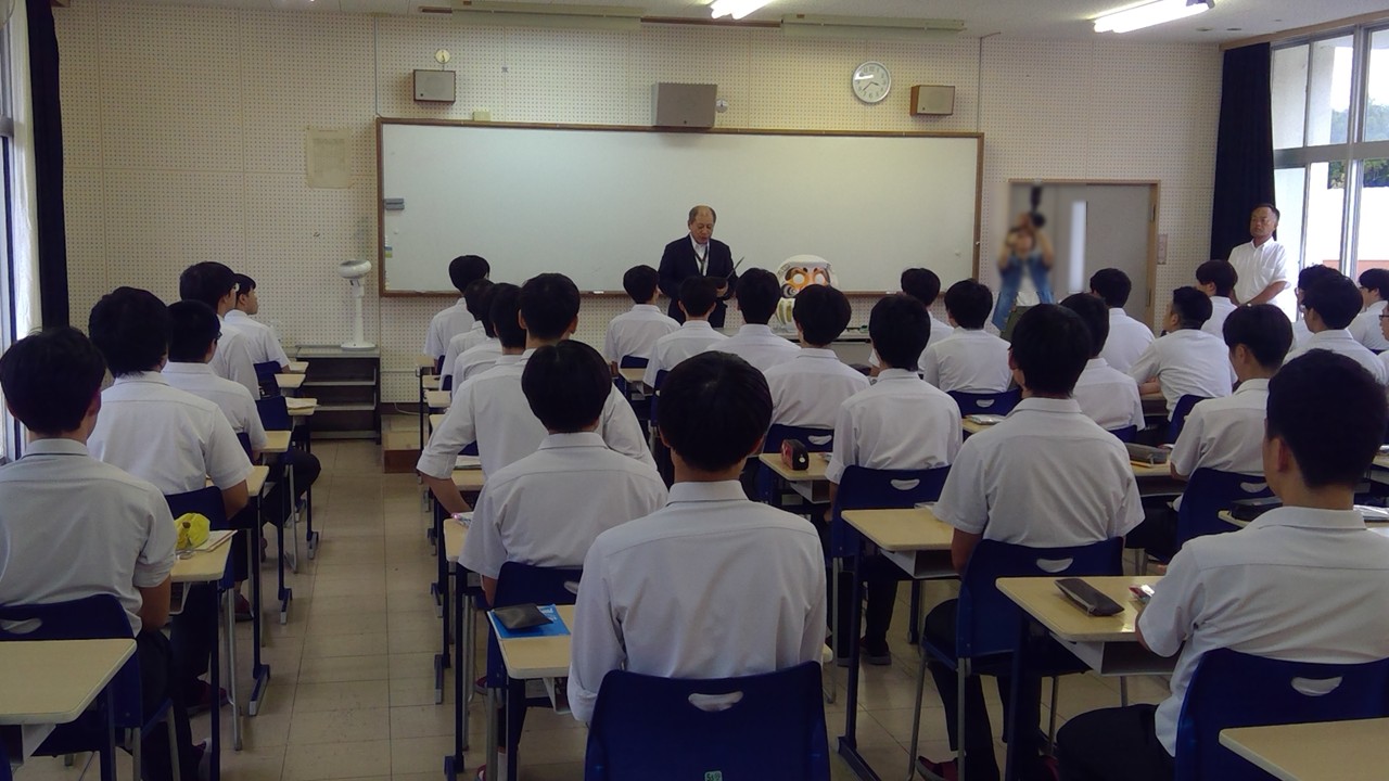 校長先生激励